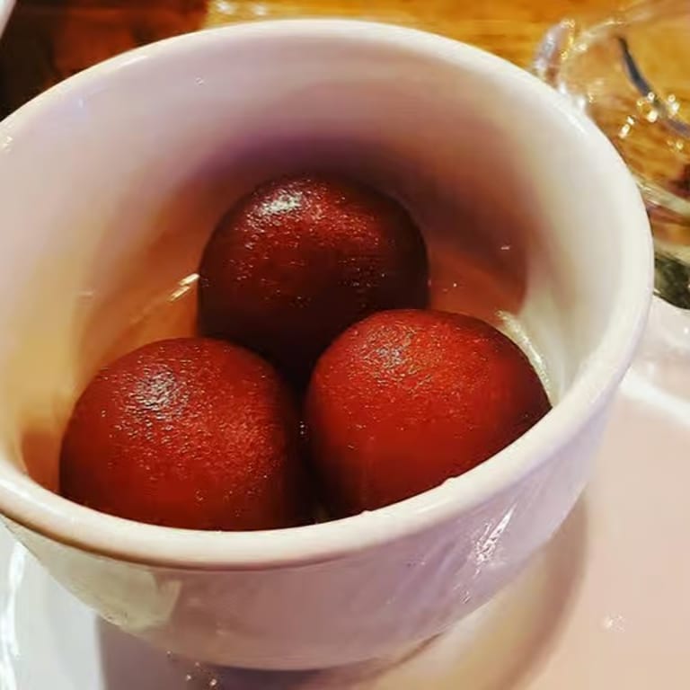 Indulge in our gulab jamun