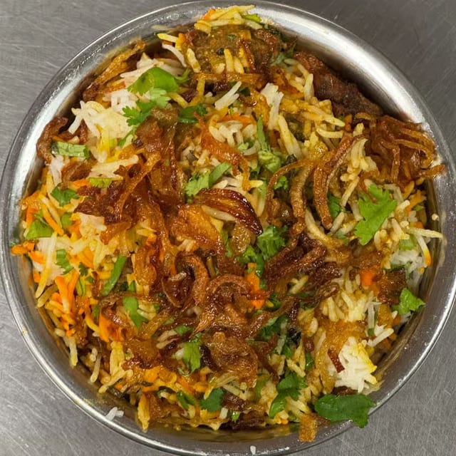 Lamb Biryani.