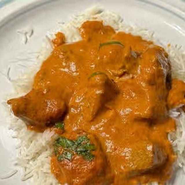 Lamb Tikka Masala.