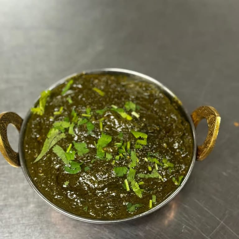 Delicious Saag Dishes Await